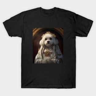 Elegant Maltese - Ancient Roman Woman T-Shirt